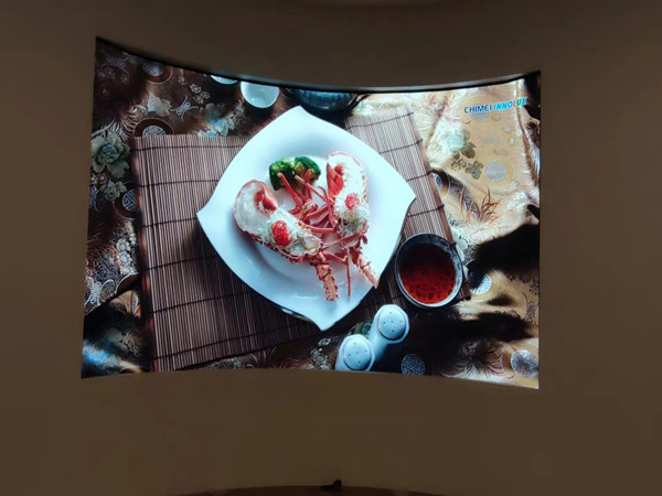 洪江室内P2.5弧形LED屏